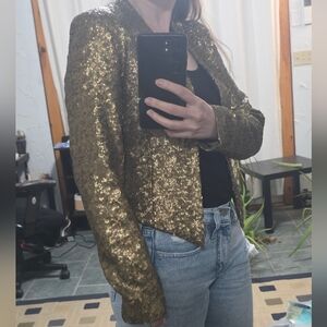 New Jessica Simpson sequin jacket